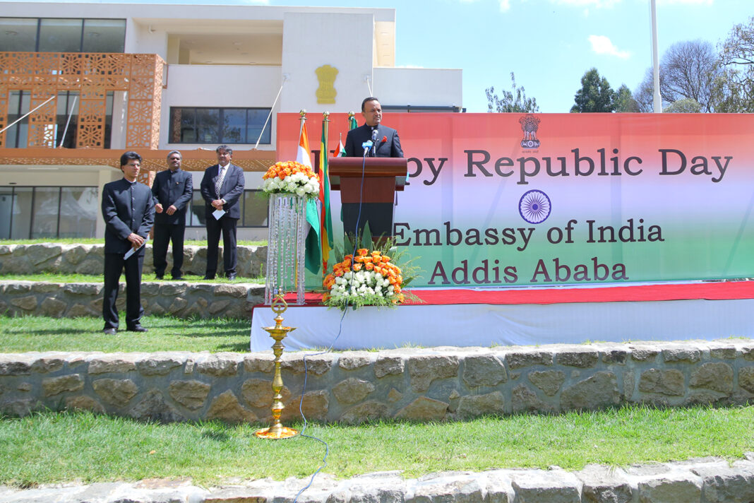 Embassy of India celebrates new location and 70th Republic Day
