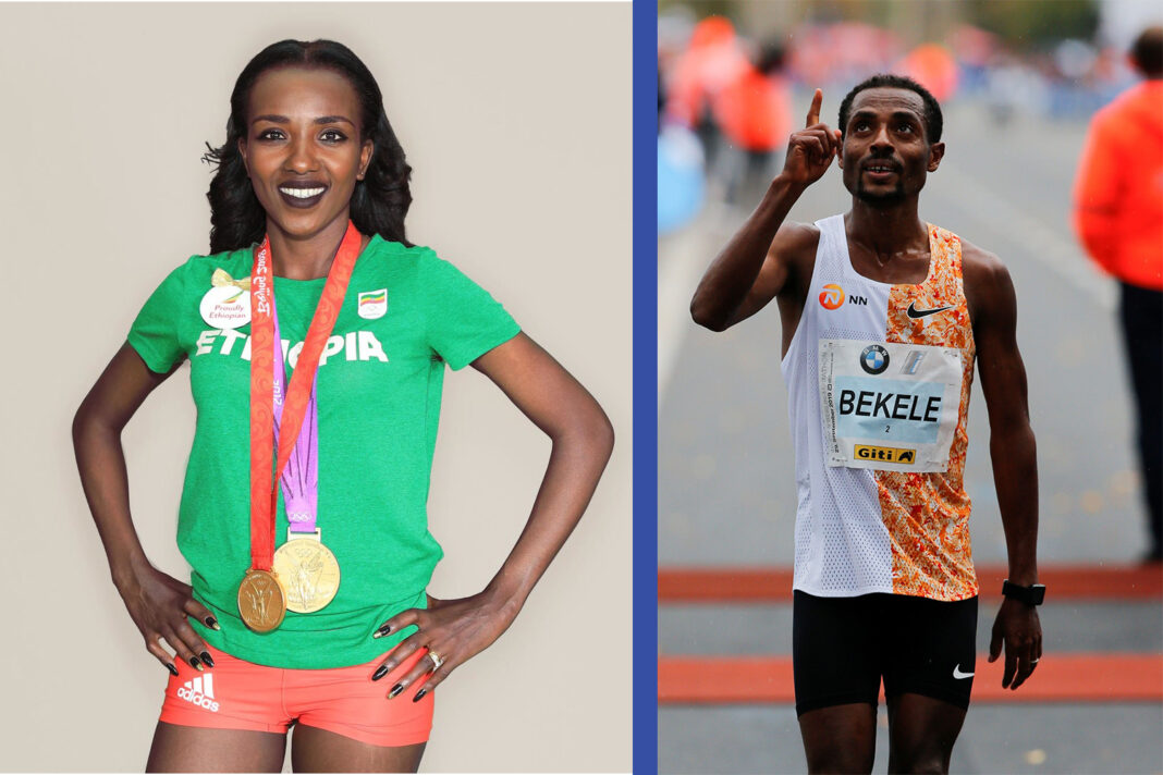 Ethiopian athletes raise funds to fight virus in virtual run