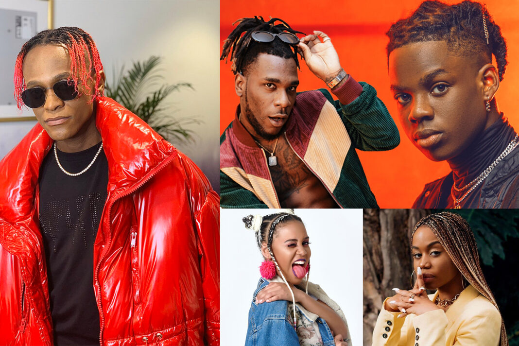 Burna Boy, Sho Madjozi, Innoss’b, Rema & Sha Sha lead african nominations at 2020 Bet Awards