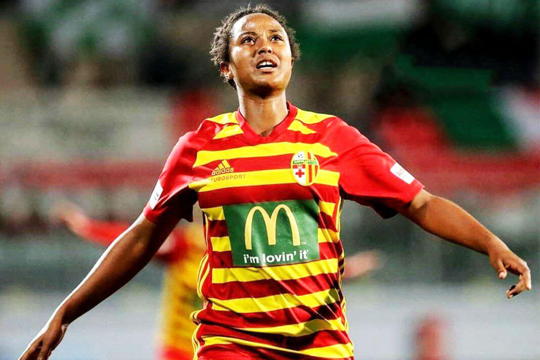 Losa 1st ever Ethiopian @ UEFA Women’s Champions League