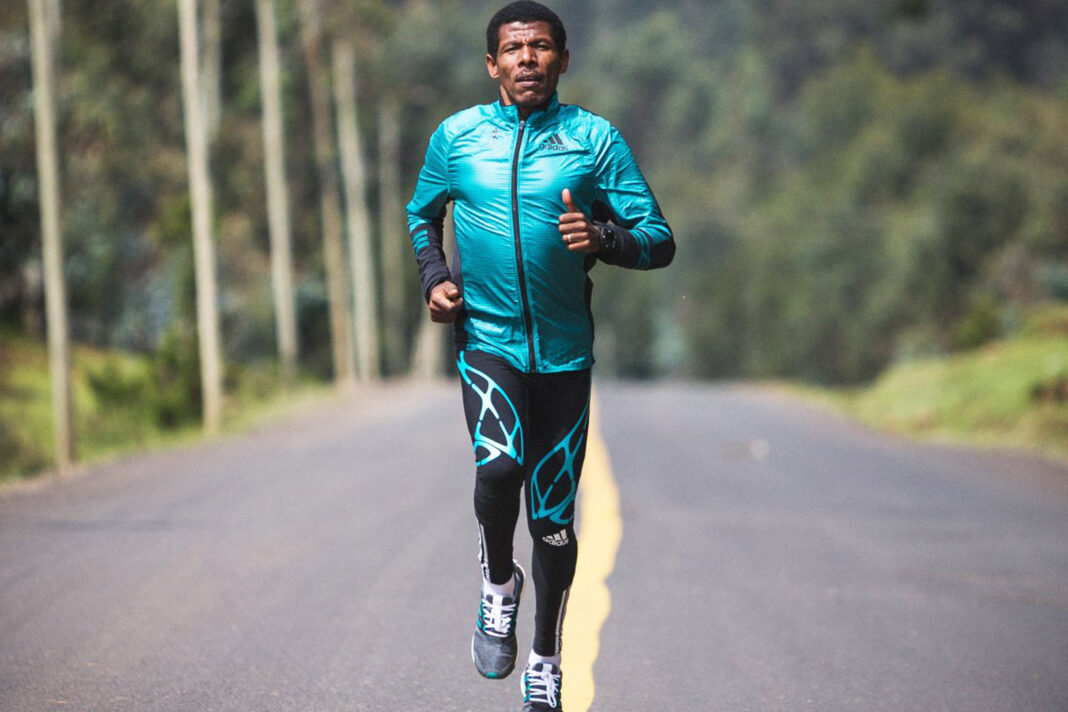 Ethiopian running legend Haile took part in the final day of the virtual 5km run
