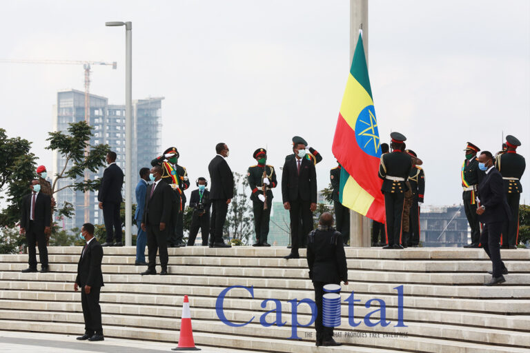 In the presence of President Sahlework Zewdie and Prime Minister Abiy Ahmed the newly constructed friendship park