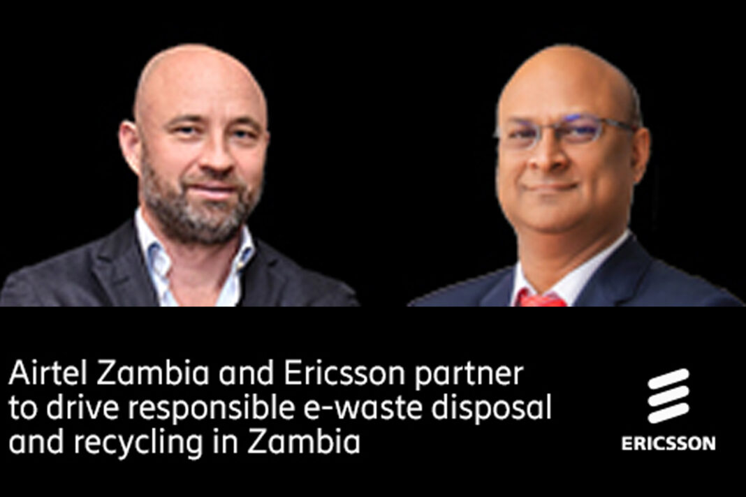 Airtel Zambia and Ericsson partner to drive responsible e-waste disposal and recycling in Zambia