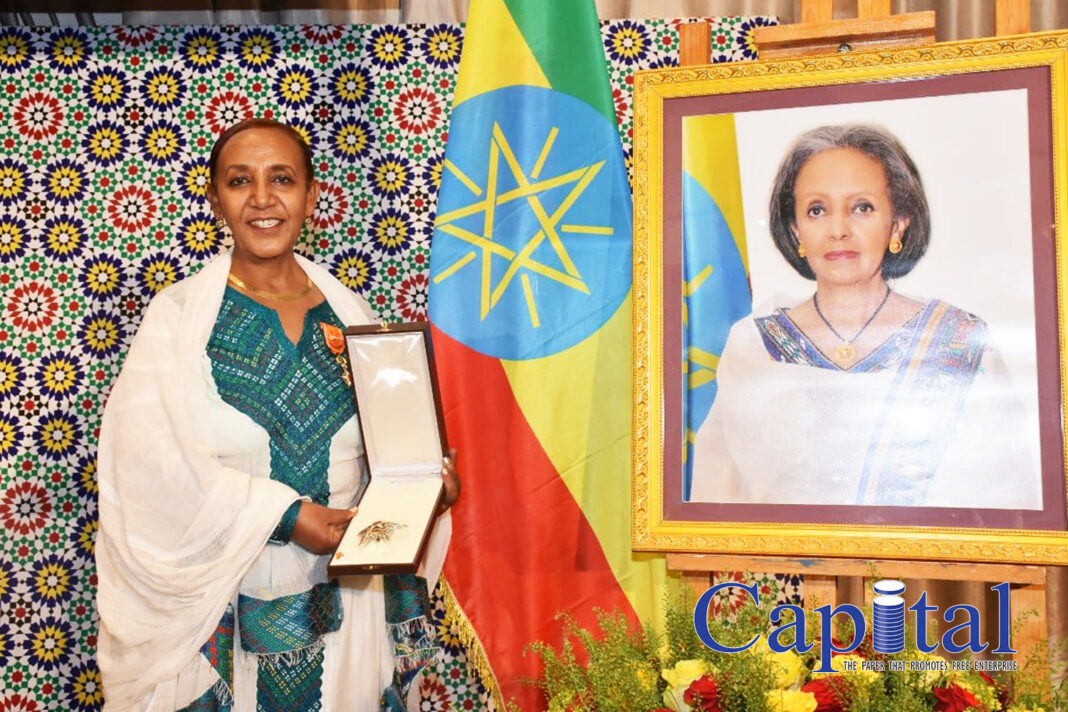 Former Ethiopian Ambassador to Morocco awarded Alawite Wissam of Order of Grand Officer