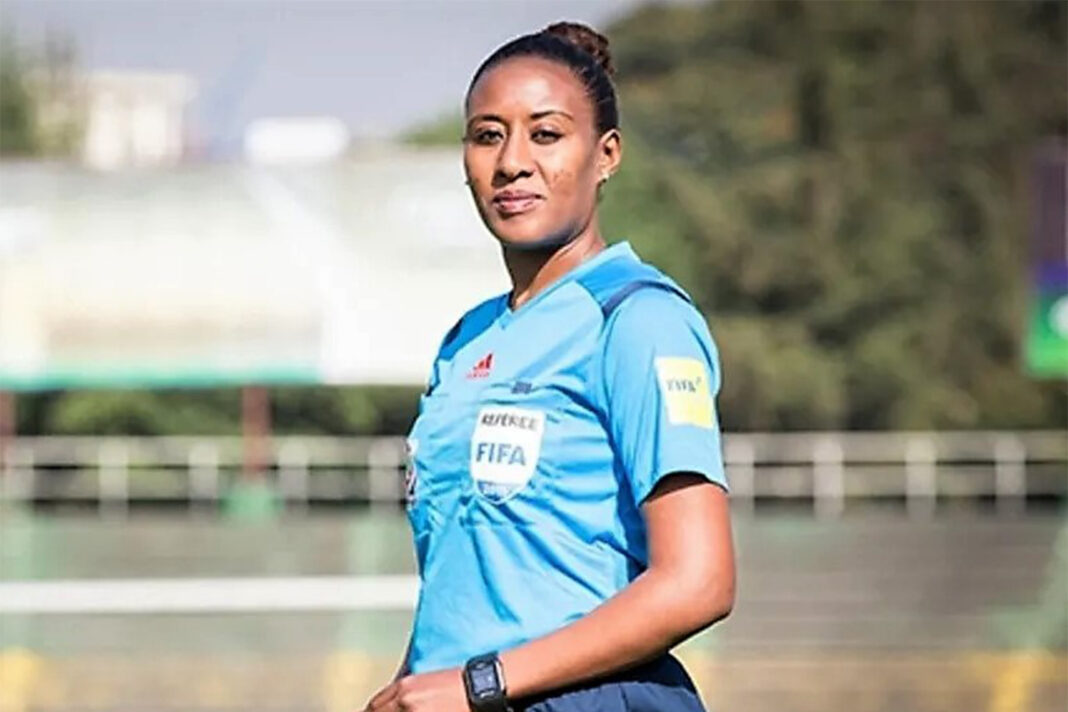 Lidya Tafesse From basketball to top level Football refereeing