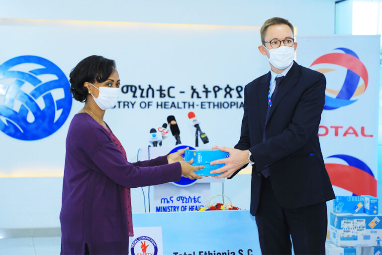 Total Ethiopia’s solidarity in the pandemic