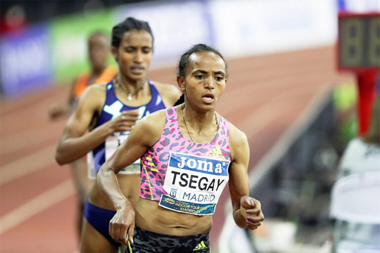 Ethiopian Gudaf Tsegaye wins 10,000m race in Portugal