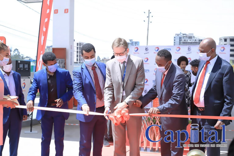 TOMOCA and SEFA & FAMILY adjoin TOTAL Ethiopia stations