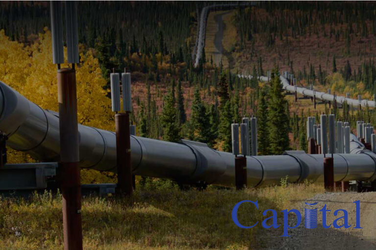A mega oil way under works
