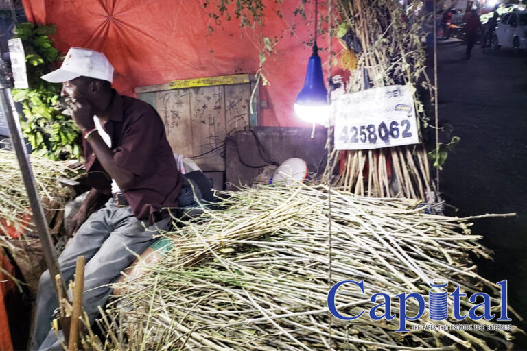 Mobile money used to  buy traditional toothbrush