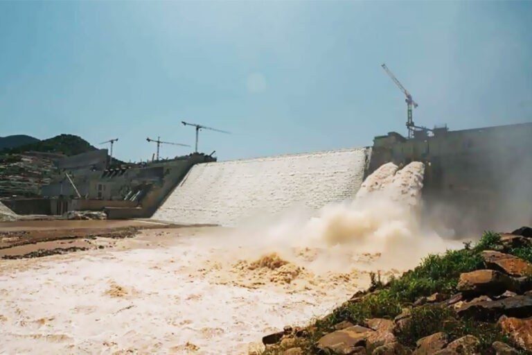 The second round of the filling of the Grand Ethiopian Renaissance Dam is completed at noon, Monday July 19