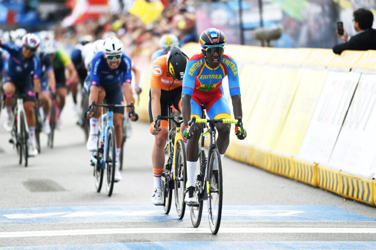 Biniam Girmay: Worlds silver is for Eritrea and for Africa