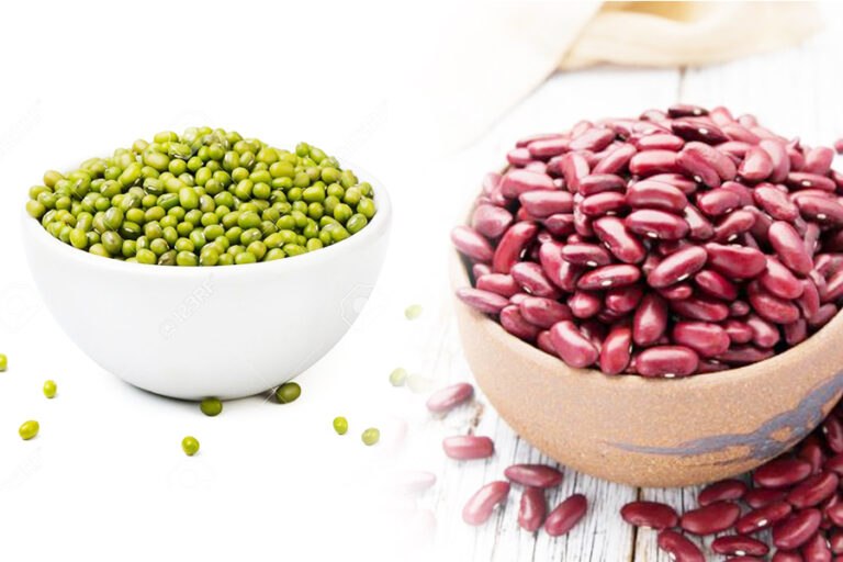 Green mung and red kidney beans spike in value