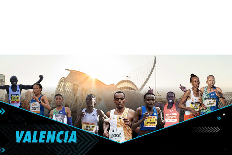 Eight of the ten fastest men’s times in history are in the Valencia Half Marathon