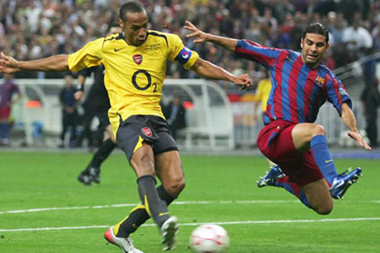 The only time when a goalkeeper was sent off in an UEFA Champions League final