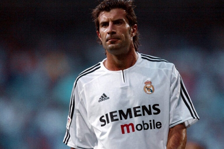The day when Luis Figo arrived at Real Madrid