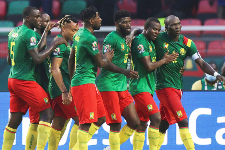 Cameroon qualify for the last 16 beating Ethiopia