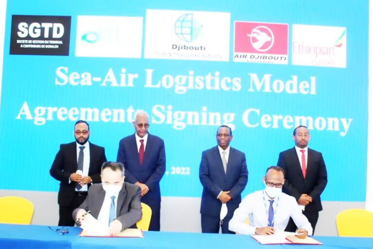 Ethio-Djibouti logistics giants ink deals to launch ‘sea-air’ logistics
