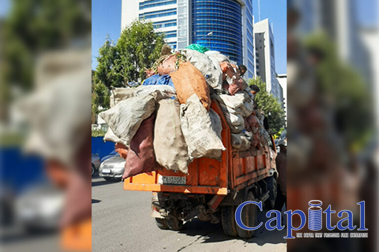 Garbage truck