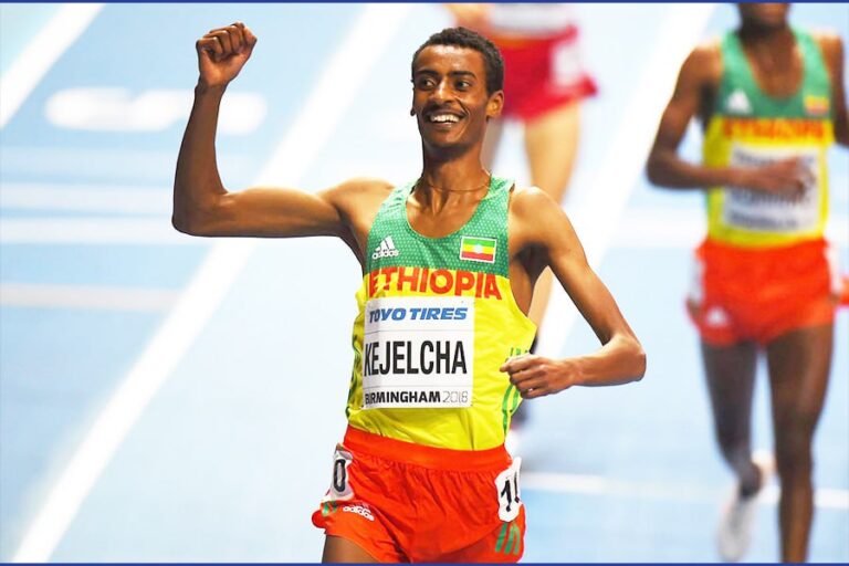 Yomif Kejelcha goes No 3 of all time 10KM