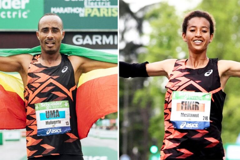 Marathon debutant Mestawut Fikir led Ethiopian double in Paris