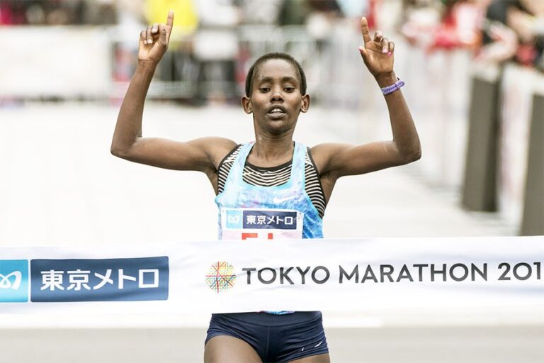 Ethiopian Ruti Aga breaks course record in Daegu