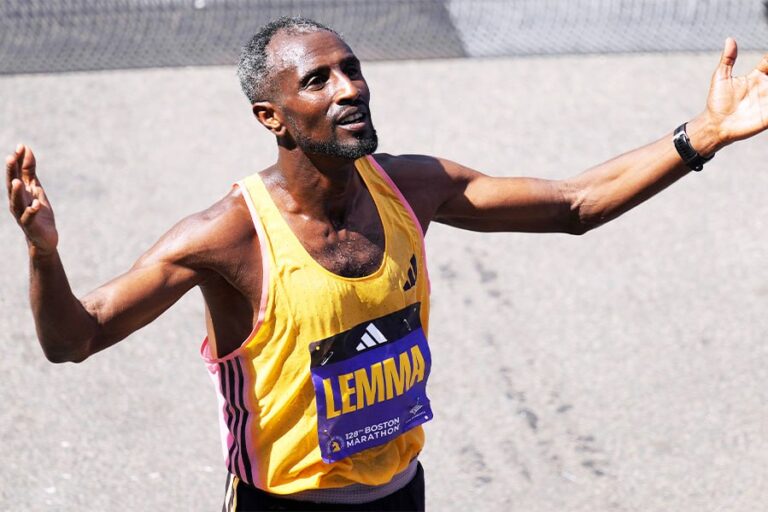 Sisay Lemma got redemption winning Boston Marathon   