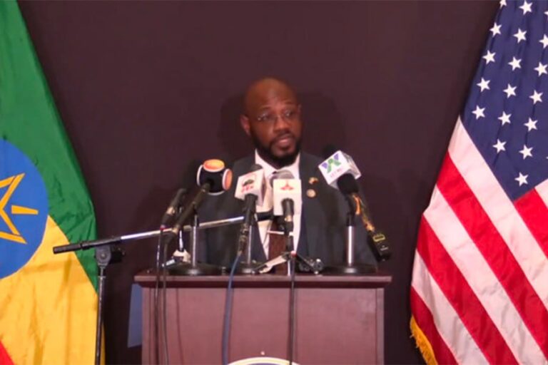 U.S. Ambassador urges dialogue in Ethiopia