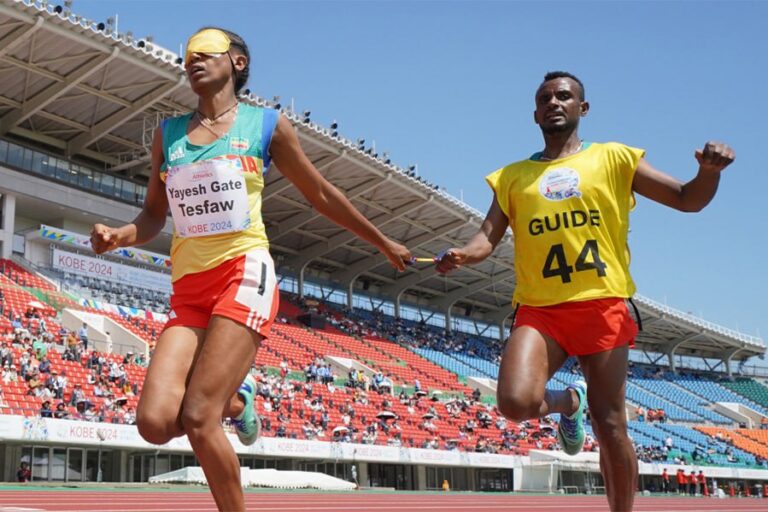 Ethiopian Yayesh secure 1500m double at Kobe 2024 Para Athletics Worlds