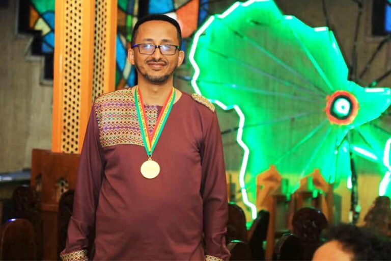 Autobiographer Ezra Ejigu honored as Exemplary Person of the Year