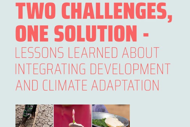 Integrating climate adaptation and development crucial for sustainable progress