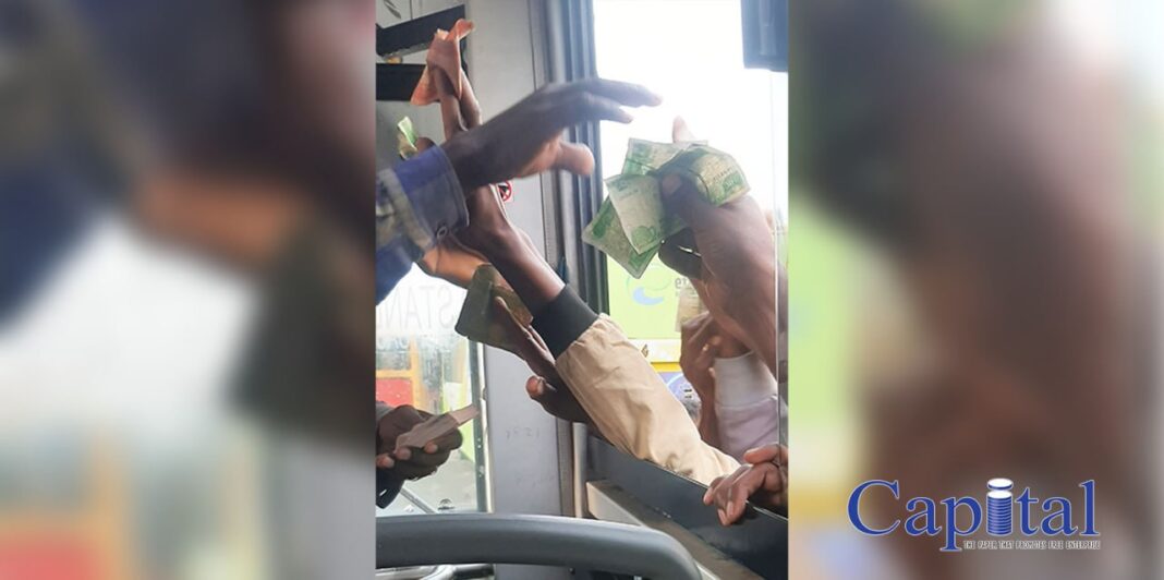 Buying Bus Tickets in Addis