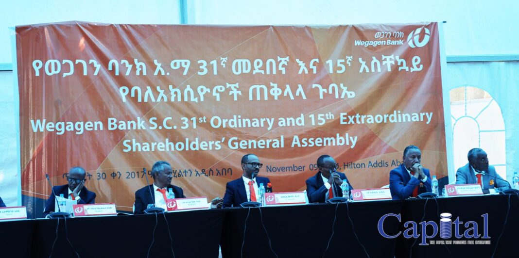 Wegagen Bank reports strong recovery with over $300 Million in forex revenue