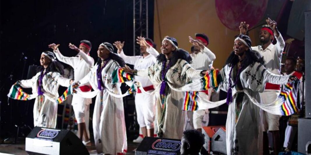 Watch Gondar Fasiledes Cultural Group at Addis Jazz Festival