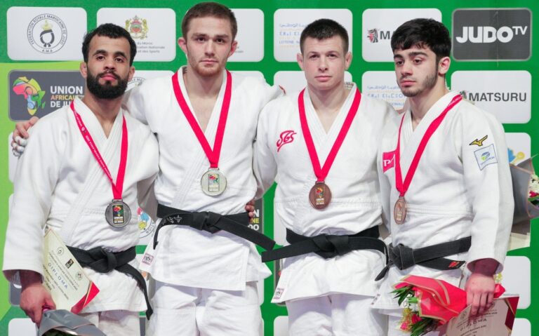 Moroccan Judokas Clinch 29 Medals, Including 8 Golds, at African Open in Casablanca