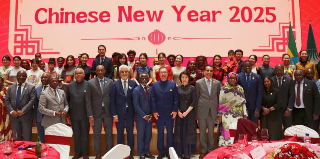 Chinese AU mission celebrates Chinese New Year at new mission Compound