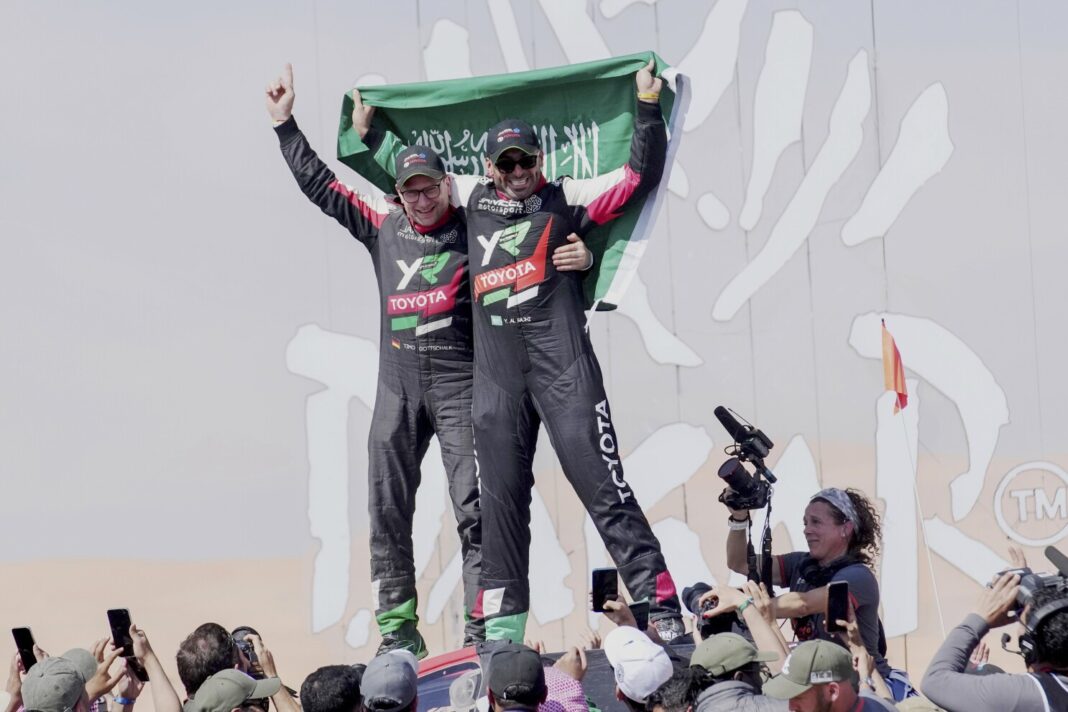 Al-Rajhi wins Dakar Rally at 11th attempt and Sanders sews up motorbike domination
