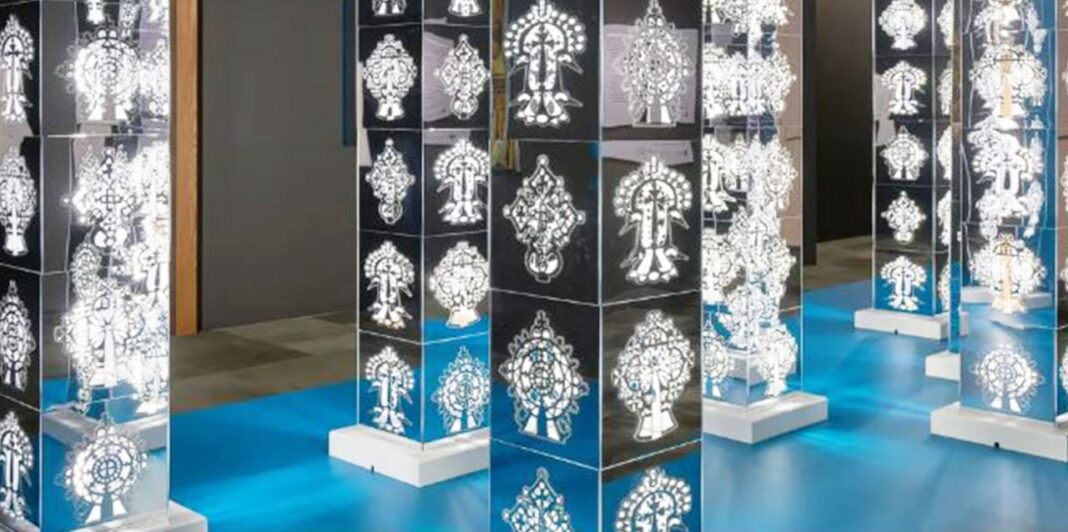 These Seven Stunning Towers Memorialize Lost Black Lives With Mirrors, Light and Ethiopian Cross Designs