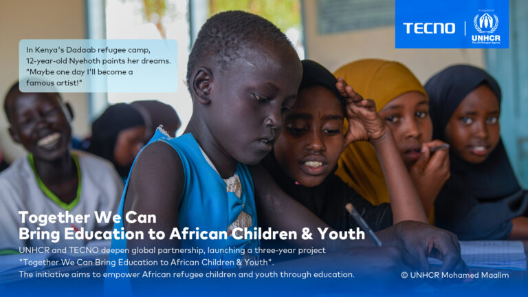 TECNO and UNHCR expand partnership to boost education for African refugee children and youth