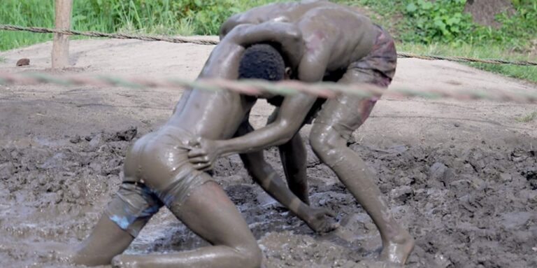 The Ugandan mud wrestlers who became a global sensation