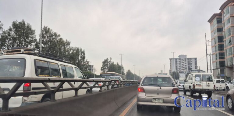 Driving in Addis