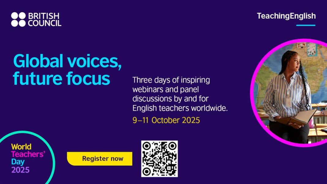British Council to host the largest global gathering of educators in celebration of World Teachers Day 2025