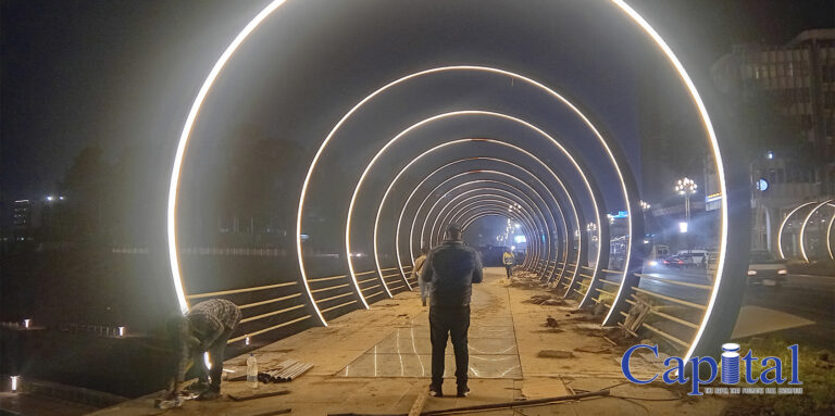A TUNNEL OF LIGHT