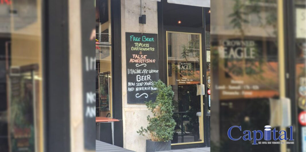 the most enticing sign in town