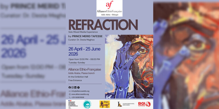 Merid Tafesse to present solo mixed-media exhibition “Refraction” in Addis Ababa