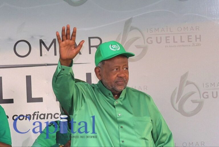 Guelleh Vows ‘Major Success’ as Tens of Thousands Rally for His Rule