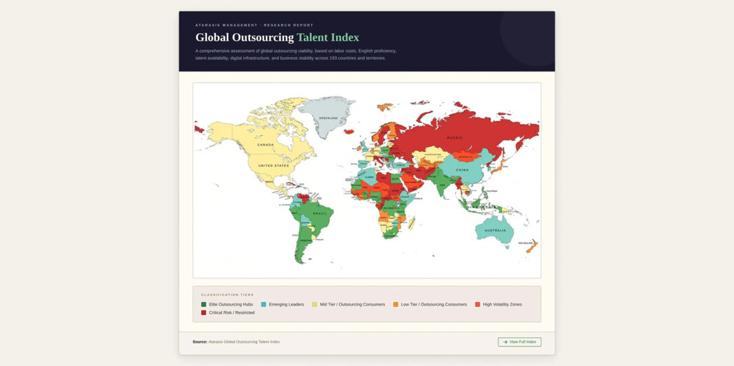 Ethiopia rises to 23rd Globally in 2026 Outsourcing Talent Index