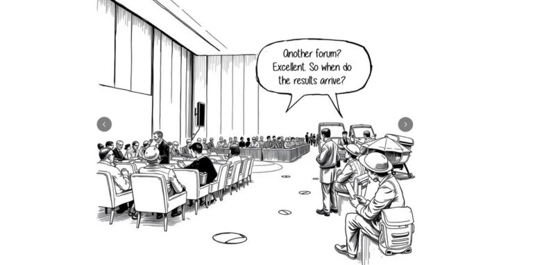 Africa needs solutions, not endless forums