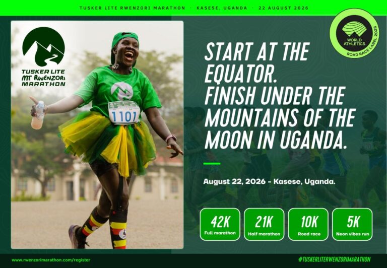 Run Where the Equator Meets the Mountains of the Moon