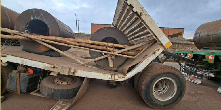 HEAVY LOAD ACCIDENT